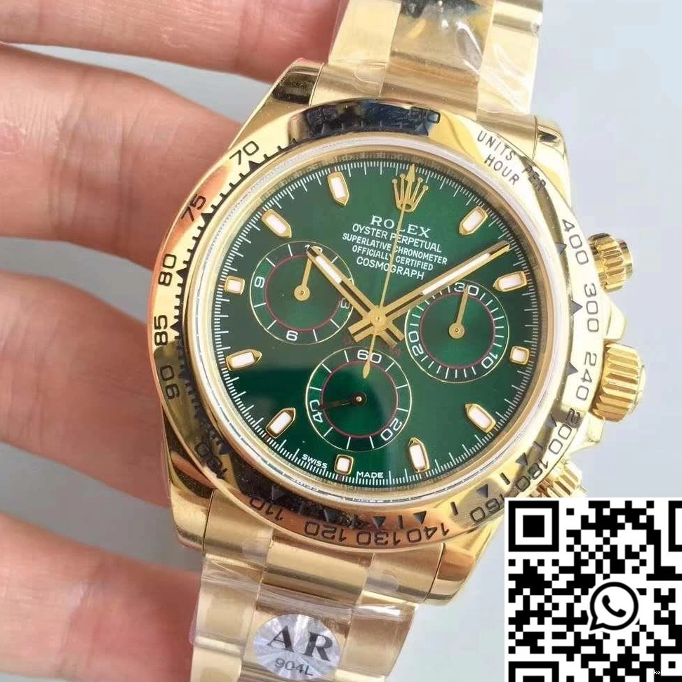AR Cosmograph Rolex Daytona 116508 Factory Green Dial 1218
